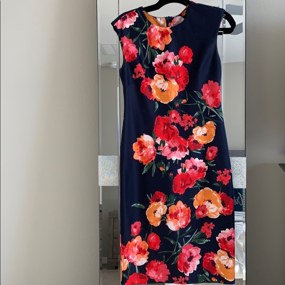Floral Sheath Dress